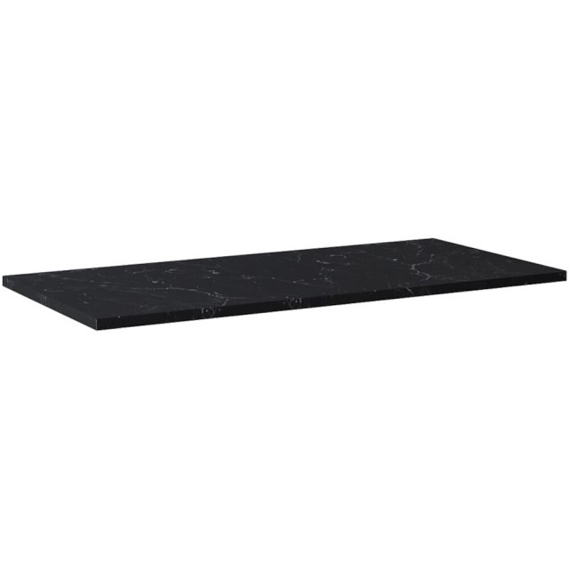 ELITA Blat do szafki LOOK marmur marquina 100x46x2 black matt 167482