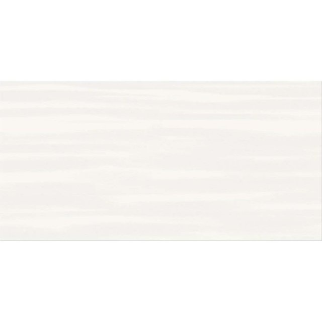 Płytka ścienna SOFT ROMANTIC white smudges satin 8mm 29,8x59,8 gat. I
