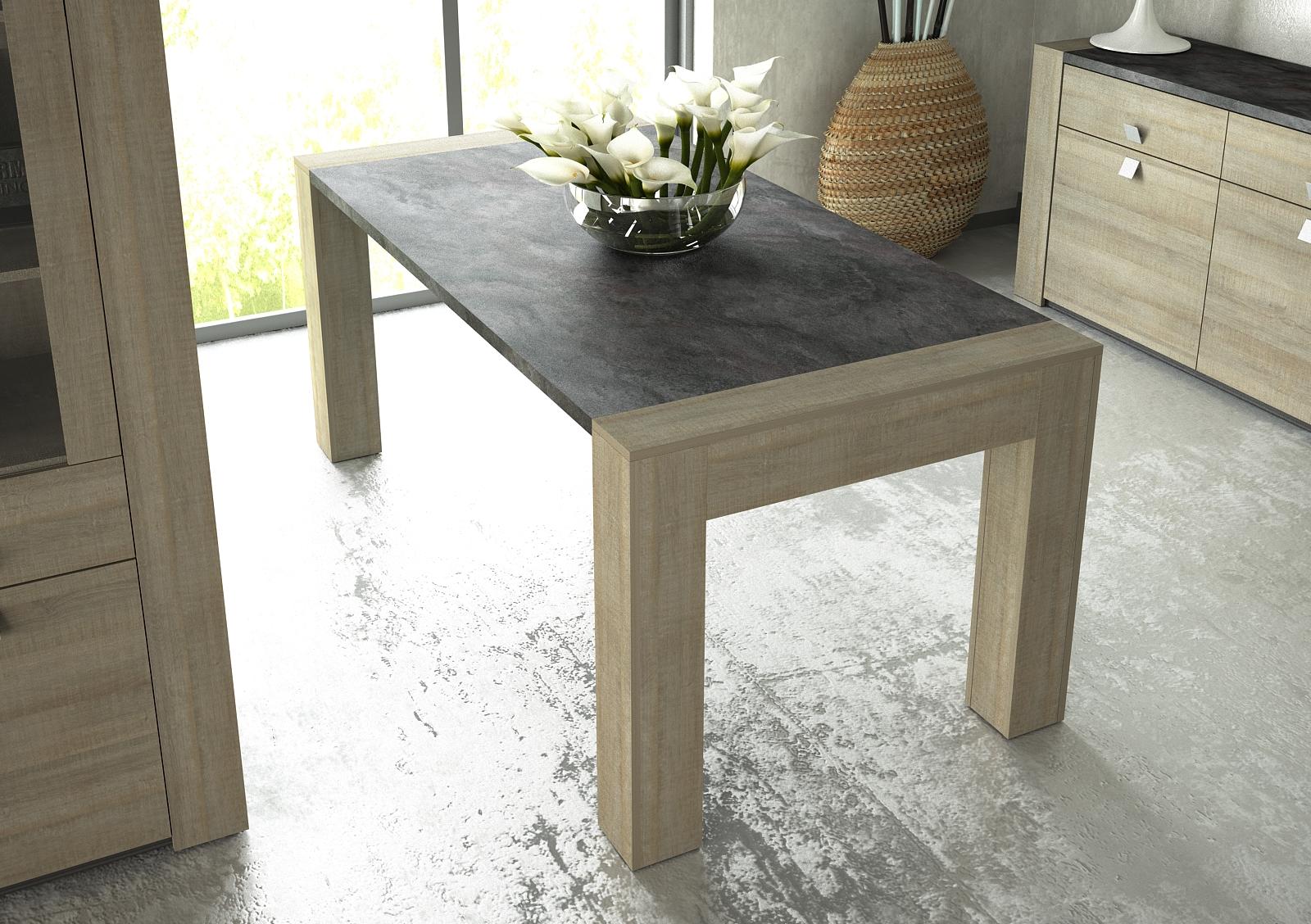 Designerski stół jadalny Rita grey oak