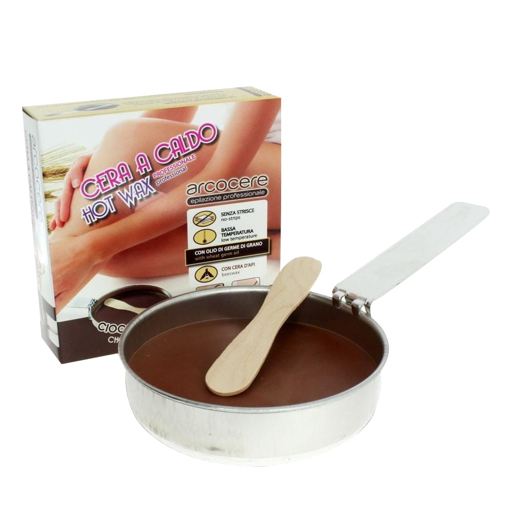 Wosk twardy w rondelku twarz i pachy Arcocere 120 g czekoladowy
