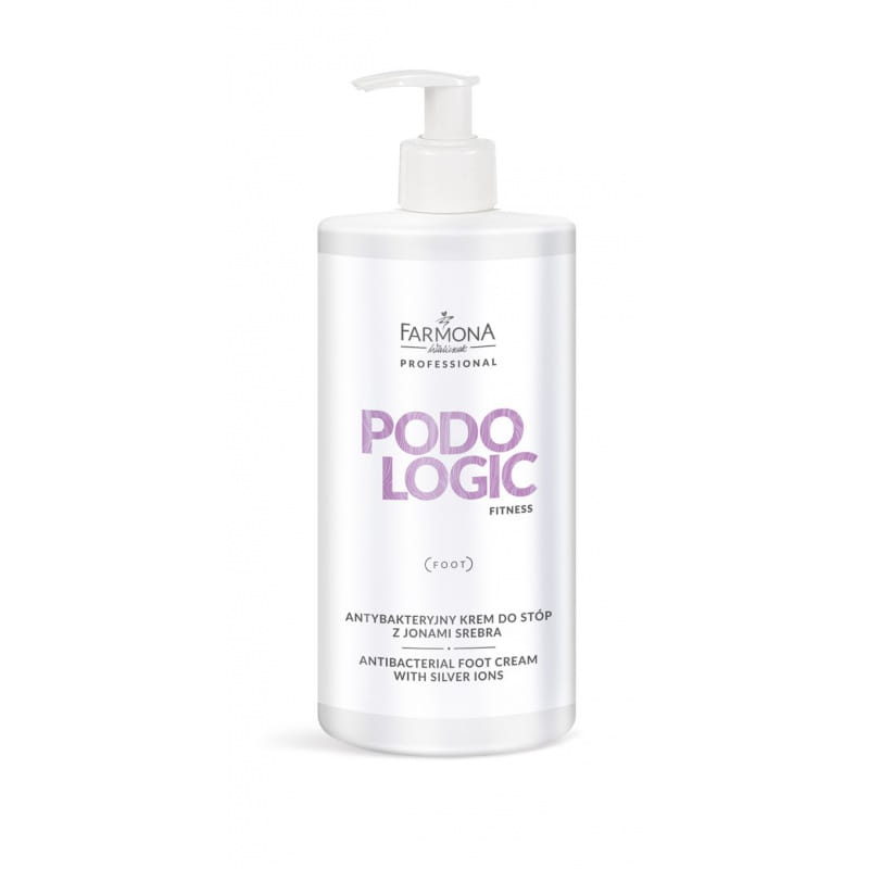 Antybakteryjny krem do stóp z jonami srebra Farmona Podologic Fitness 500 ml