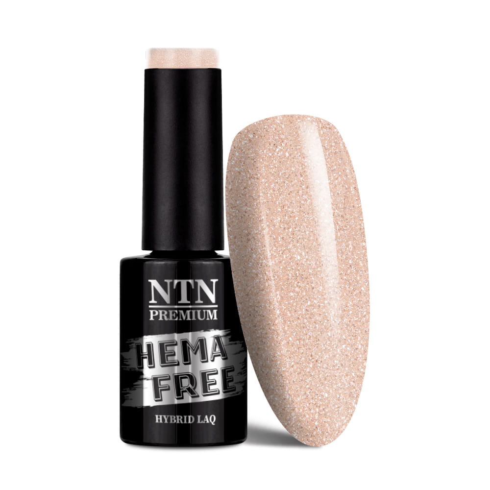 Lakier hybrydowy Ntn Premium Milkshake HEMA/Di-HEMA Free 5g Nr 308
