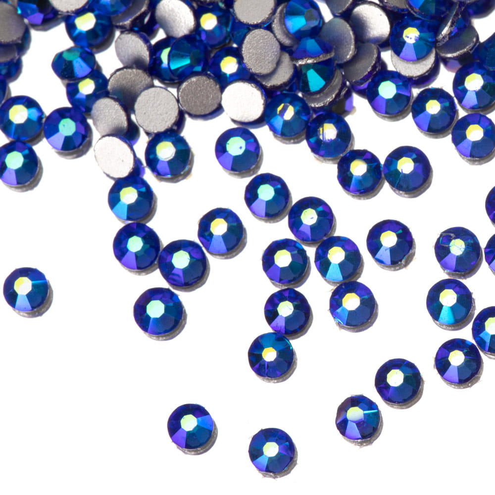 Cyrkonie do paznokci szklane ss5 sapphire ab ok.1440 szt paczka