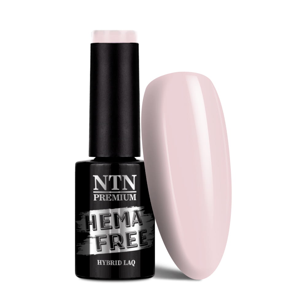 Lakier hybrydowy Ntn Premium Delicate French HEMA/Di-HEMA Free 5g Nr 301