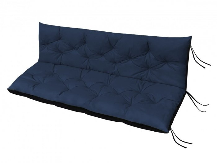 Poduszka ogrodowa na huśtawkę - 180x60x50 wz. Granatowy