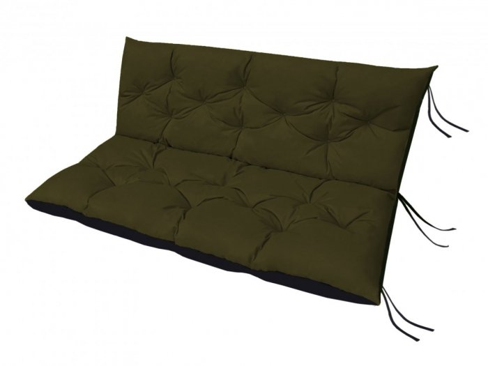 Poduszka ogrodowa na huśtawkę - 150x60x50 wz. Oliwka