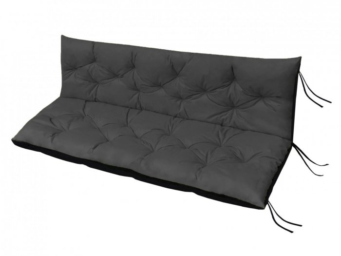 Poduszka ogrodowa na huśtawkę - 180x60x50 wz. Szary