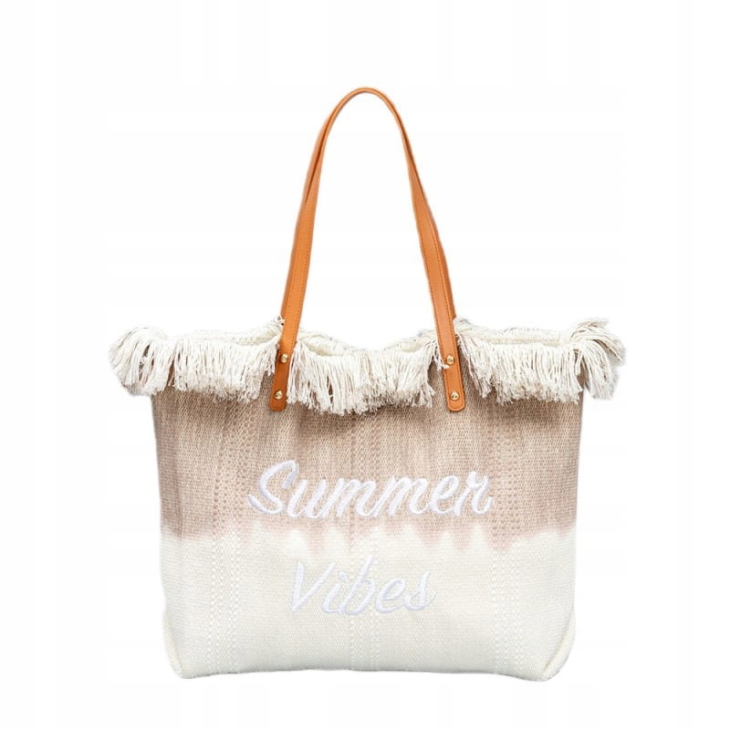 MODNA TORBA PLAŻOWA BOHO Z frędzlami różne kolory NA WAKACJE PLAŻE SUMMER