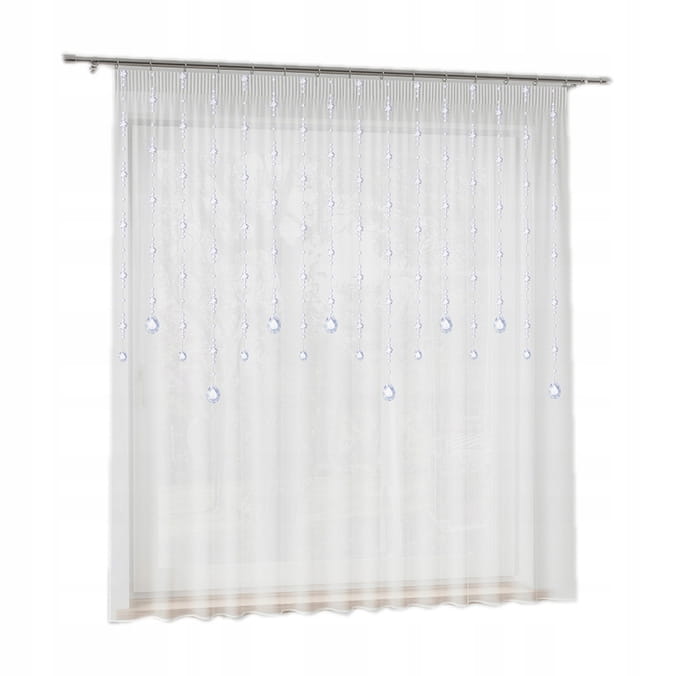 FIRANA GOTOWA Kryształki KRÓTKA wys 150x600cm