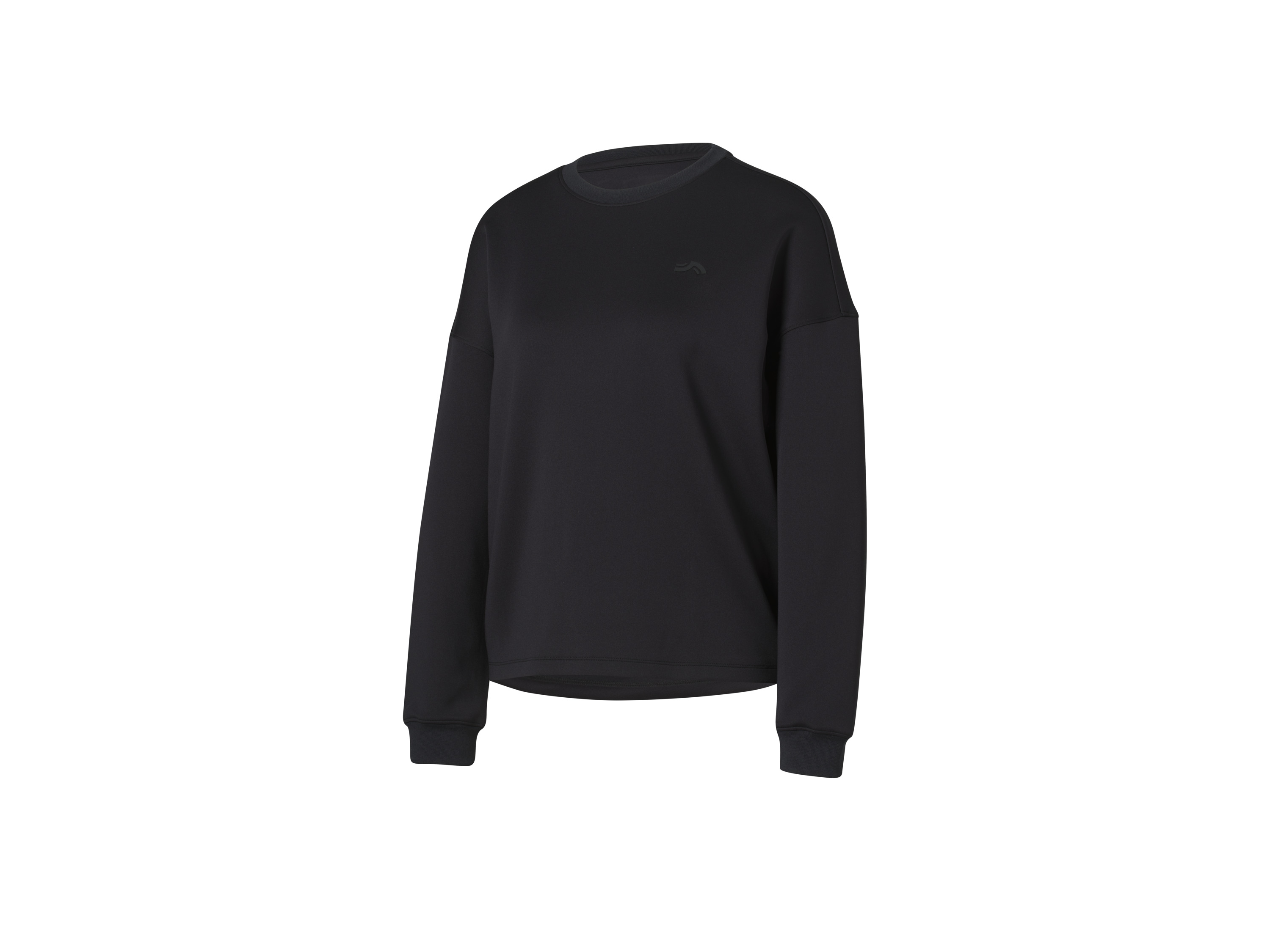 Crivit Bluza damska funkcyjna z efektem pochłaniania zapachów Czarny, XS 32/34