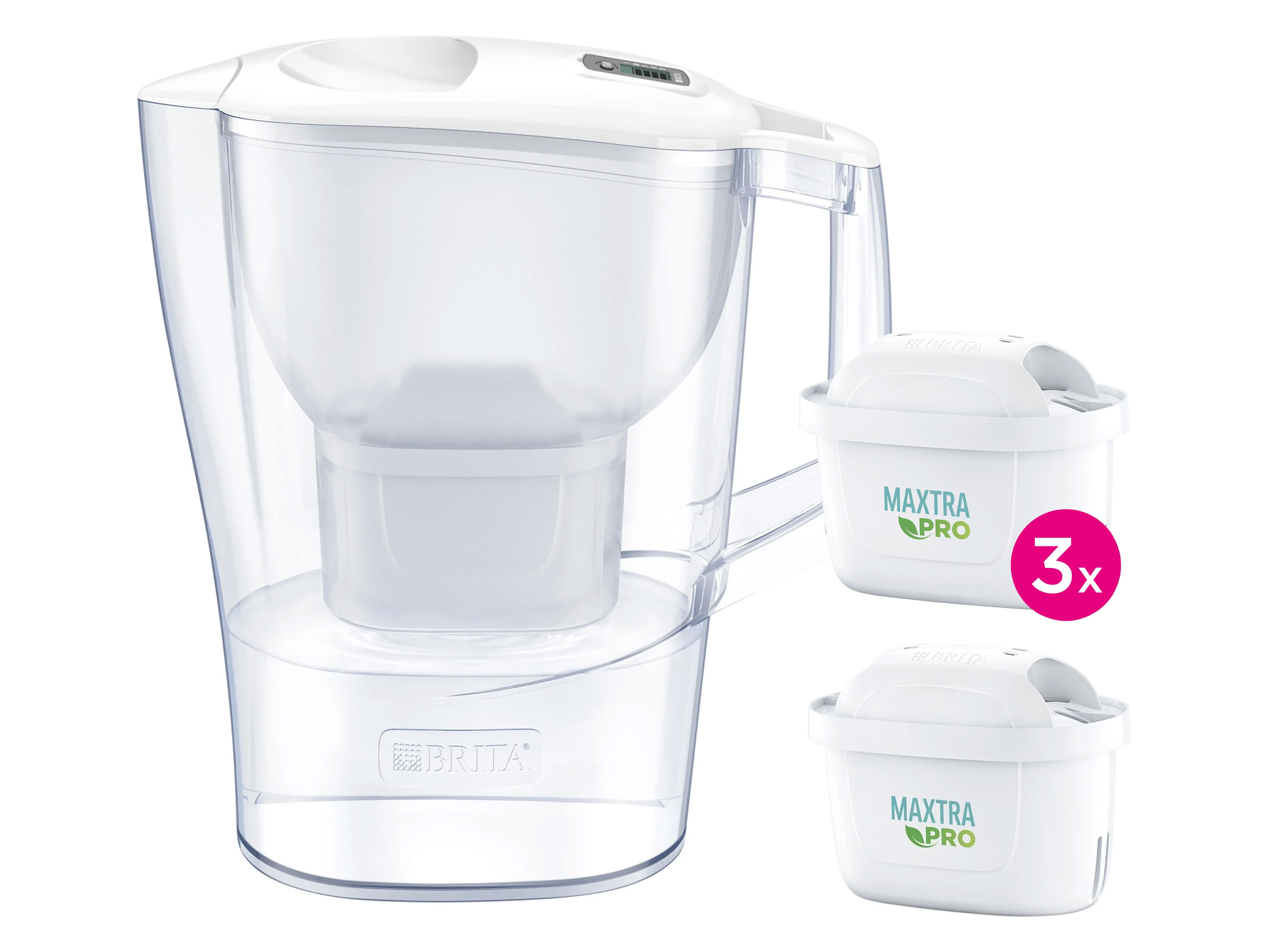 Brita Zestaw dzbanek filtrujący do wody z 4 wkładami