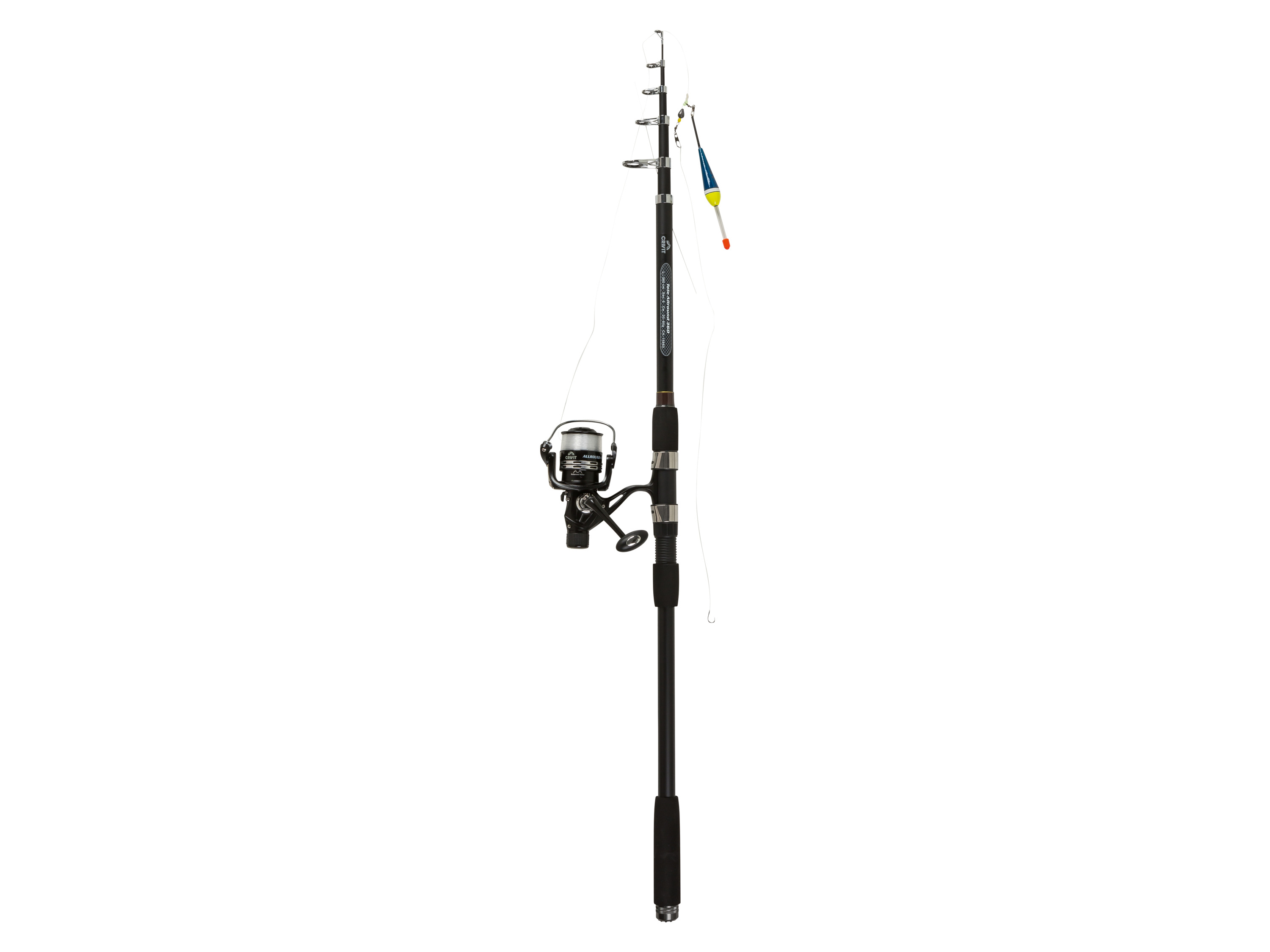 Crivit Zestaw wędkarski Tele Allround 360-6-Wg: 20-80g