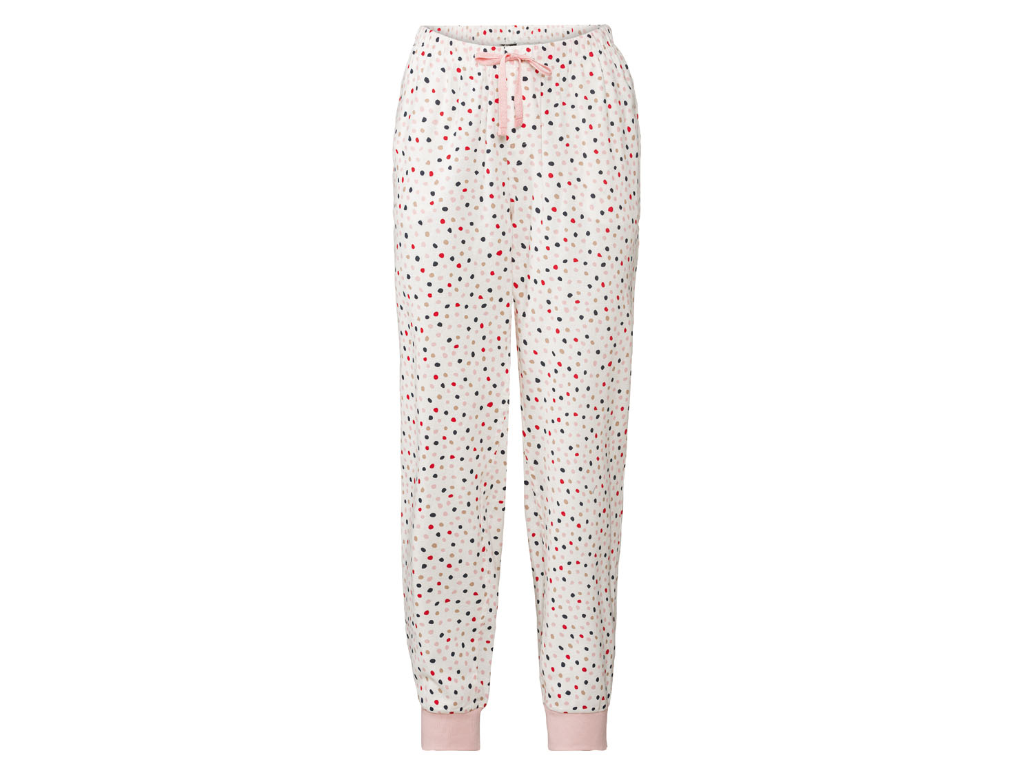 esmara Spodnie damskie do spania z flaneli XS 32-34, Kropki