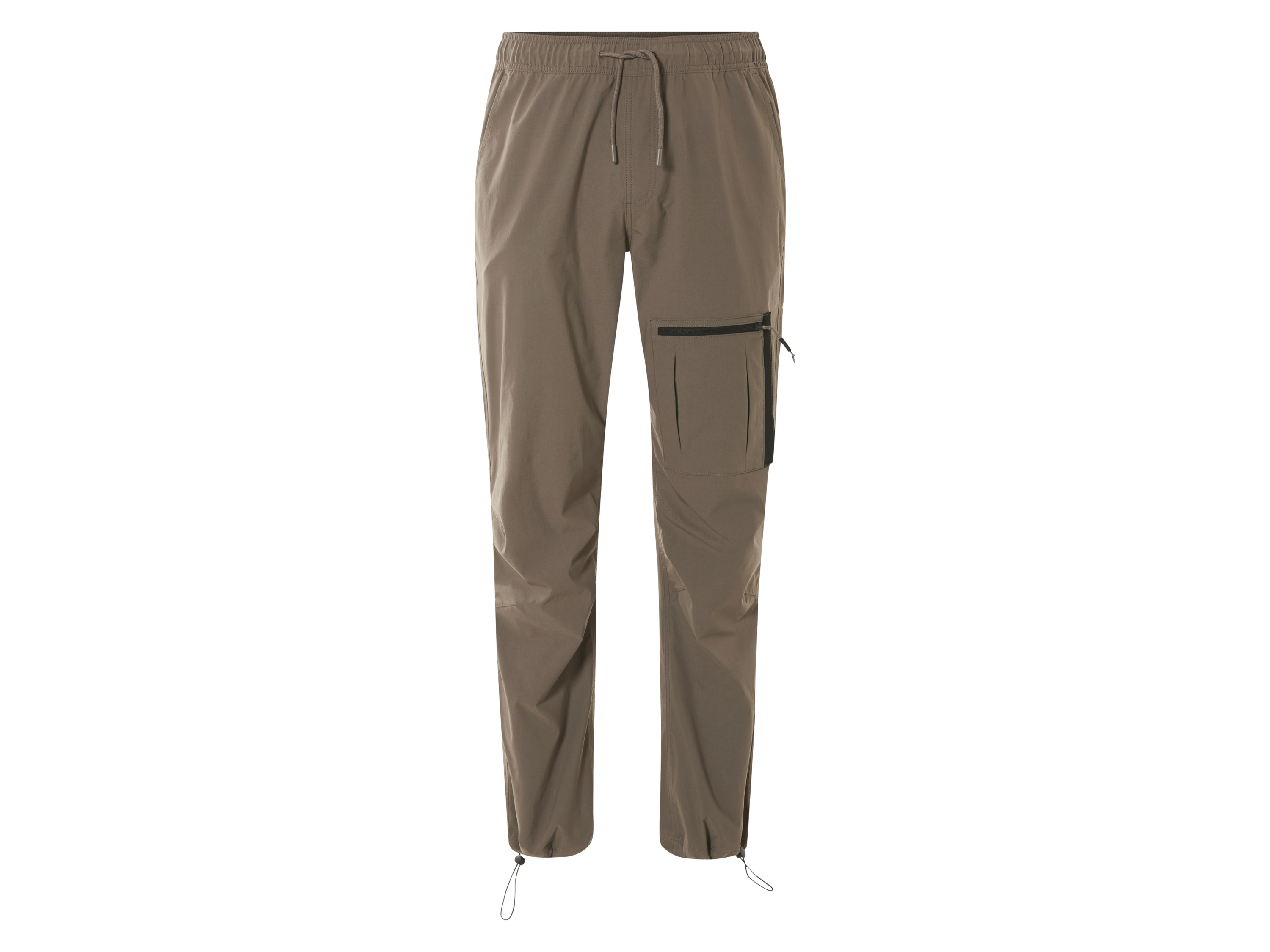 Livergy Spodnie parachute męskie Brązowy, XL 56/58