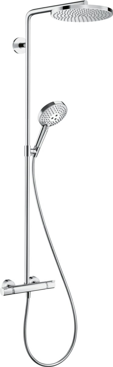 Darmowa Dostawa - Zestaw prysznicowy ścienny chrom Hansgrohe Raindance 27633000