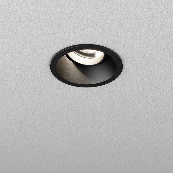 Darmowa Dostawa - Lampa do zabudowy 1x11 W czarna Aqform Hollow 38053M930W10012