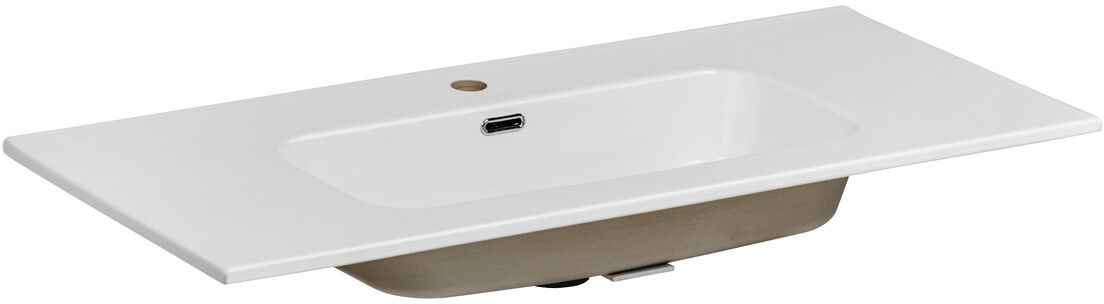 Darmowa Dostawa - Umywalka 101x46 cm prostokątna meblowa biała Comad Go GO100DP8095