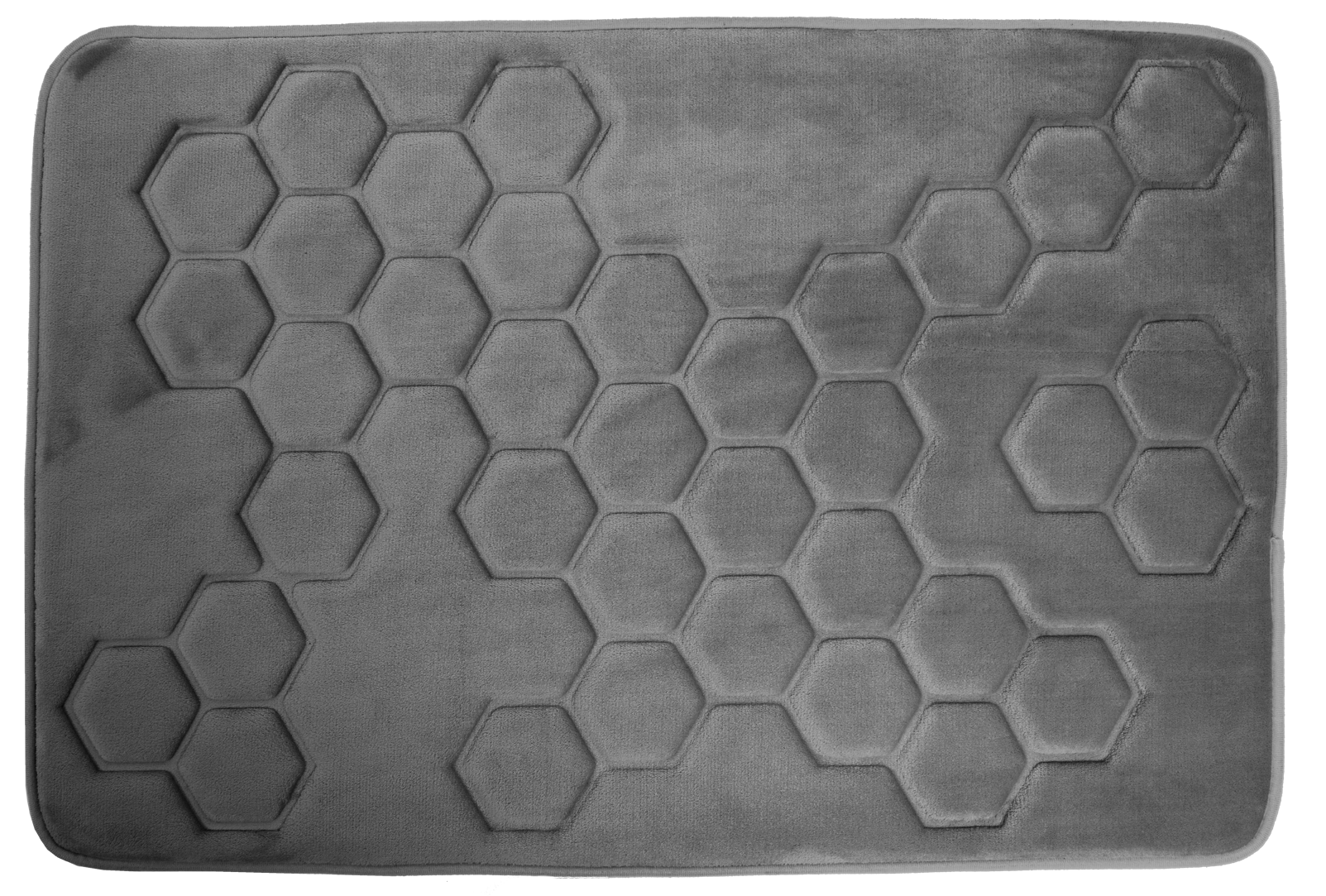 Darmowa Dostawa - Dywanik łazienkowy 90x60 cm prostokątny szary Hyggli Honey 70089