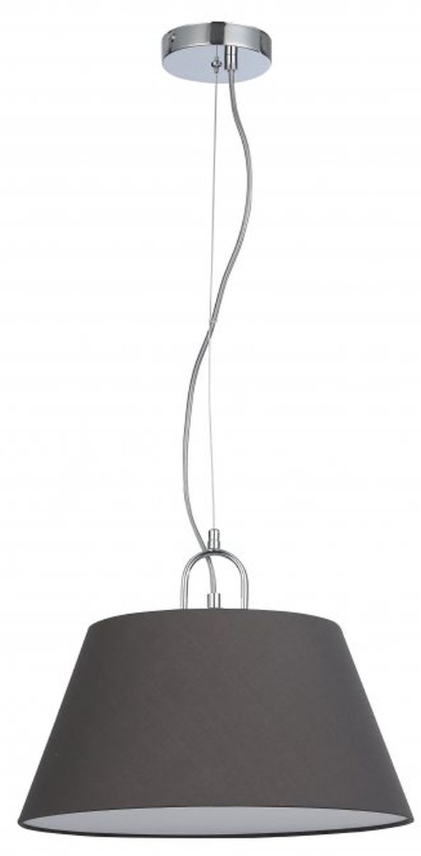 Darmowa Dostawa - Lampa wisząca 1x40 W szary/popielaty GTV Kasel OSKAS15DEC