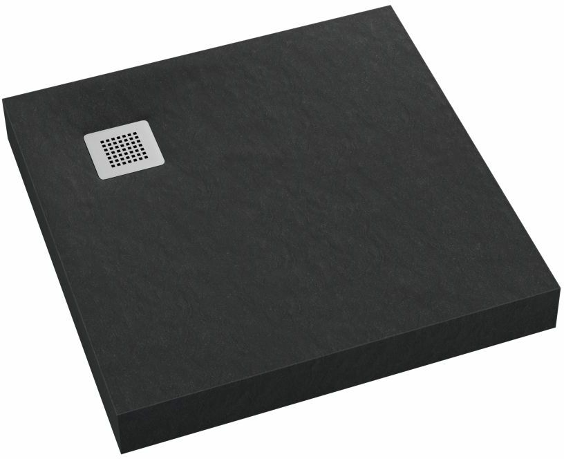 Darmowa Dostawa - Brodzik kwadratowy Schedpol New Horizons Black Stone 33302CSTM2