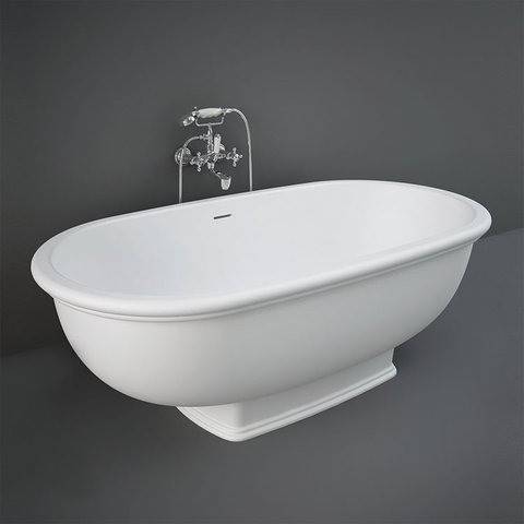 Darmowa Dostawa - Wanna wolnostojąca 156x81 cm Rak Ceramics Washington WTBT15681500