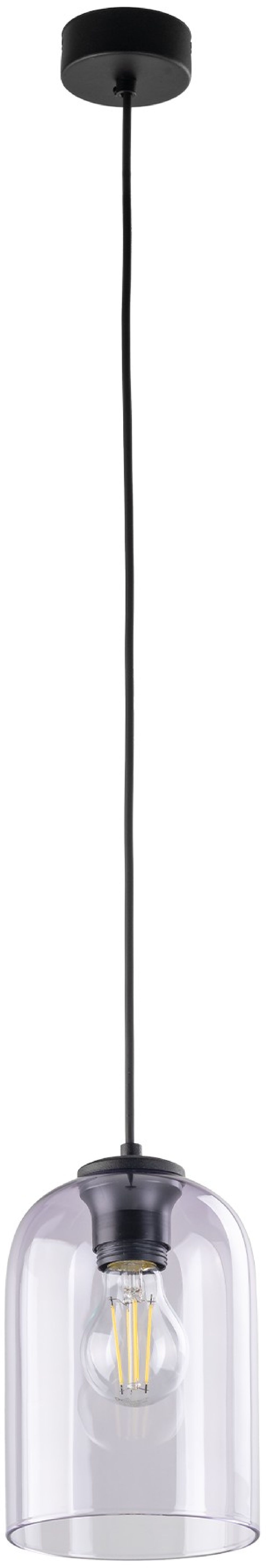 Darmowa Dostawa - Lampa wisząca 1x15 W przydymiona TK Lighting Molly 10299