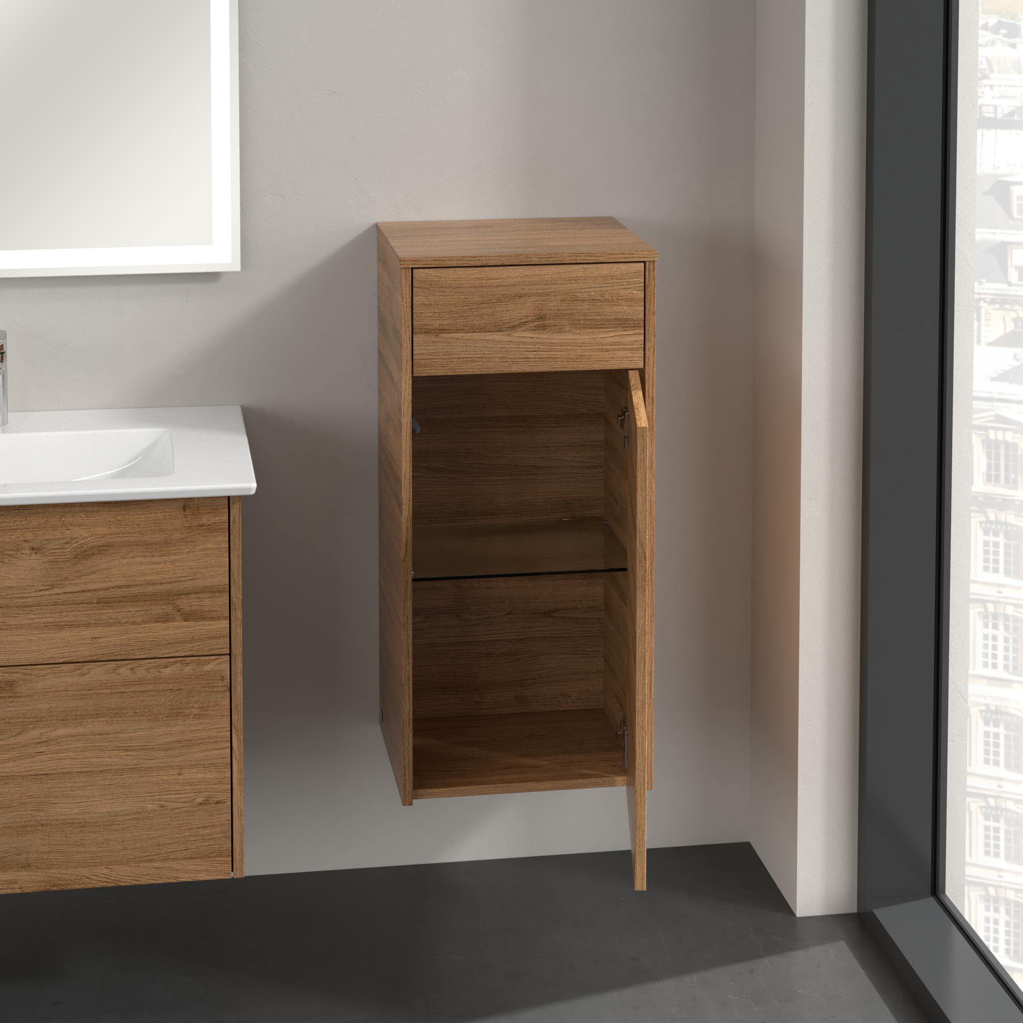 Darmowa Dostawa - Szafka wisząca boczna 40x35 cm Villeroy & Boch Finero C53101RH