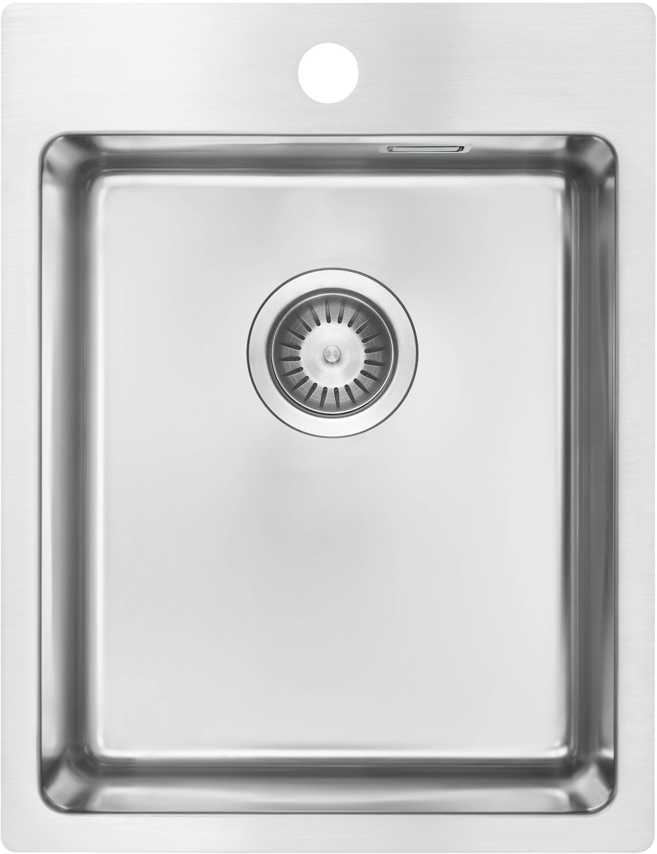 Darmowa Dostawa - Zlewozmywak stalowy z syfonem 50.5x39 cm stal Deante Olfato ZPO010E