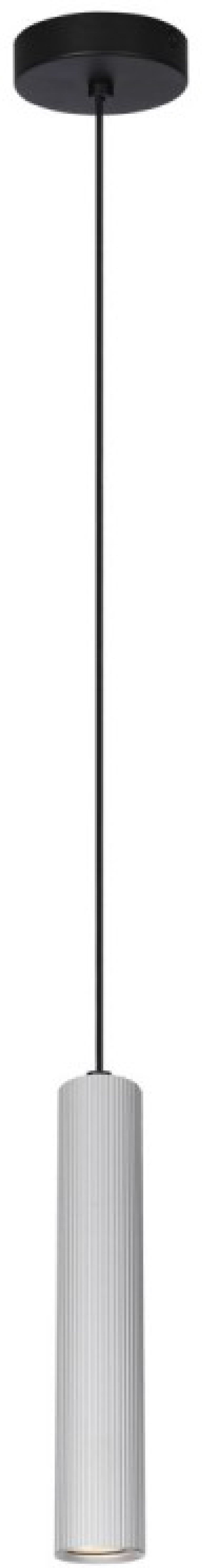 Darmowa Dostawa - Lampa wisząca 1x10 W aluminium Italux Rilok PND839201ALU