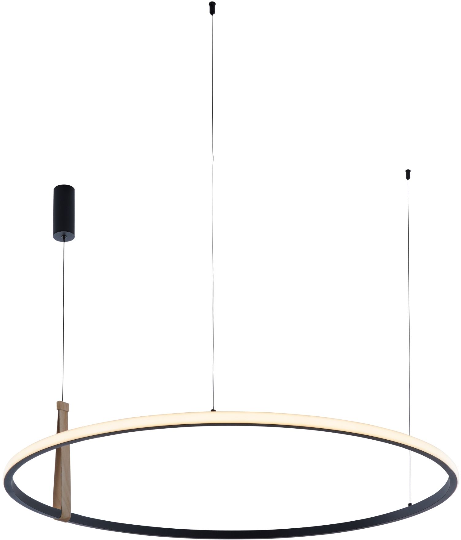 Darmowa Dostawa - Lampa wisząca 1x42 W czarny Zuma Line Wood Claud 22808WOOD