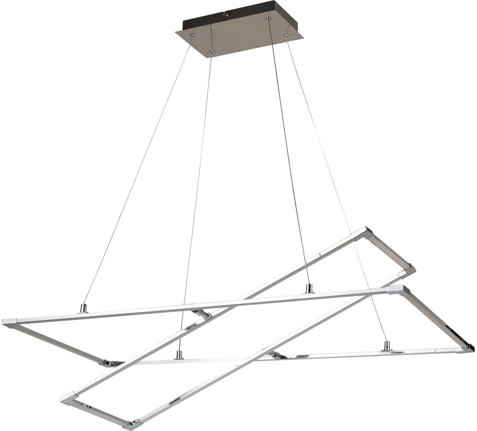 Darmowa Dostawa - Lampa wisząca 1x45 W chrom Apeti Kseros A0033321