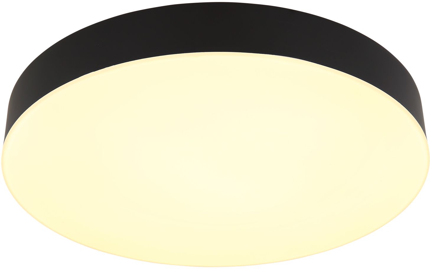 Darmowa Dostawa - Plafon 1x24 W biały-czarny Globo Lighting Matthew 1238424
