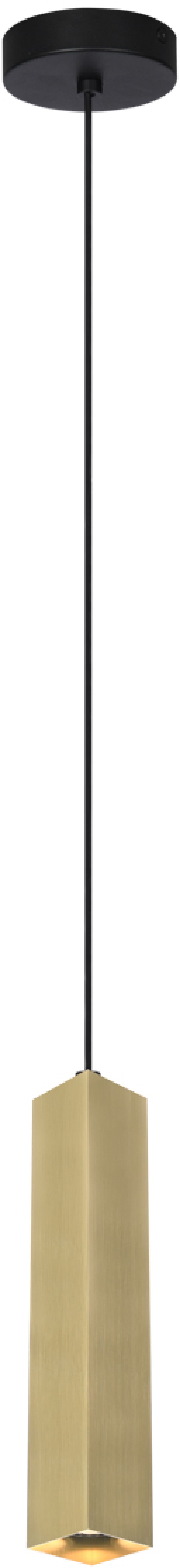 Darmowa Dostawa - Lampa wisząca 1x10 W złota Italux Ander PND283941GD