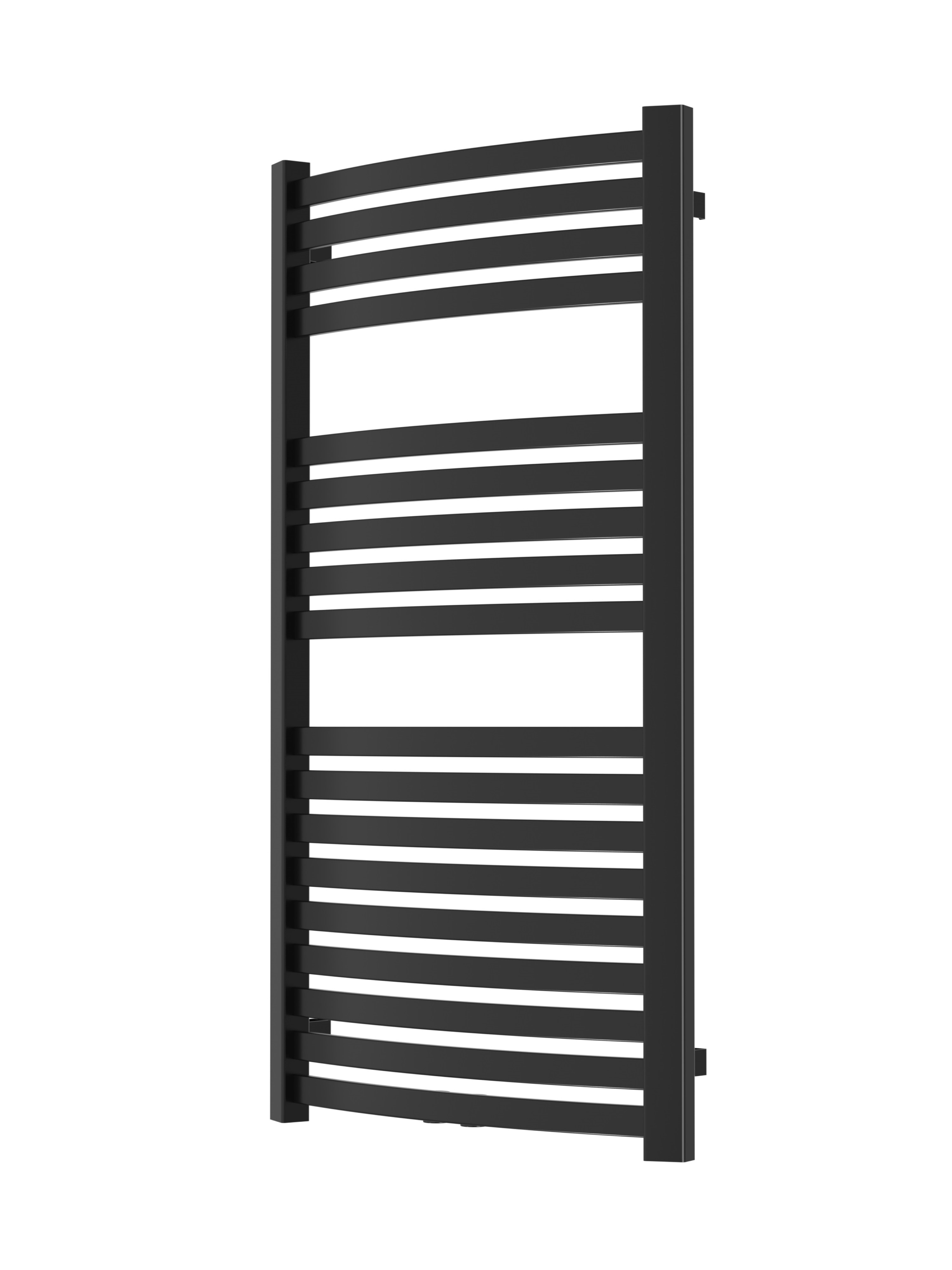 Darmowa Dostawa - Grzejnik łazienkowy drabinkowy czarny 100x54 cm Invena UG03100