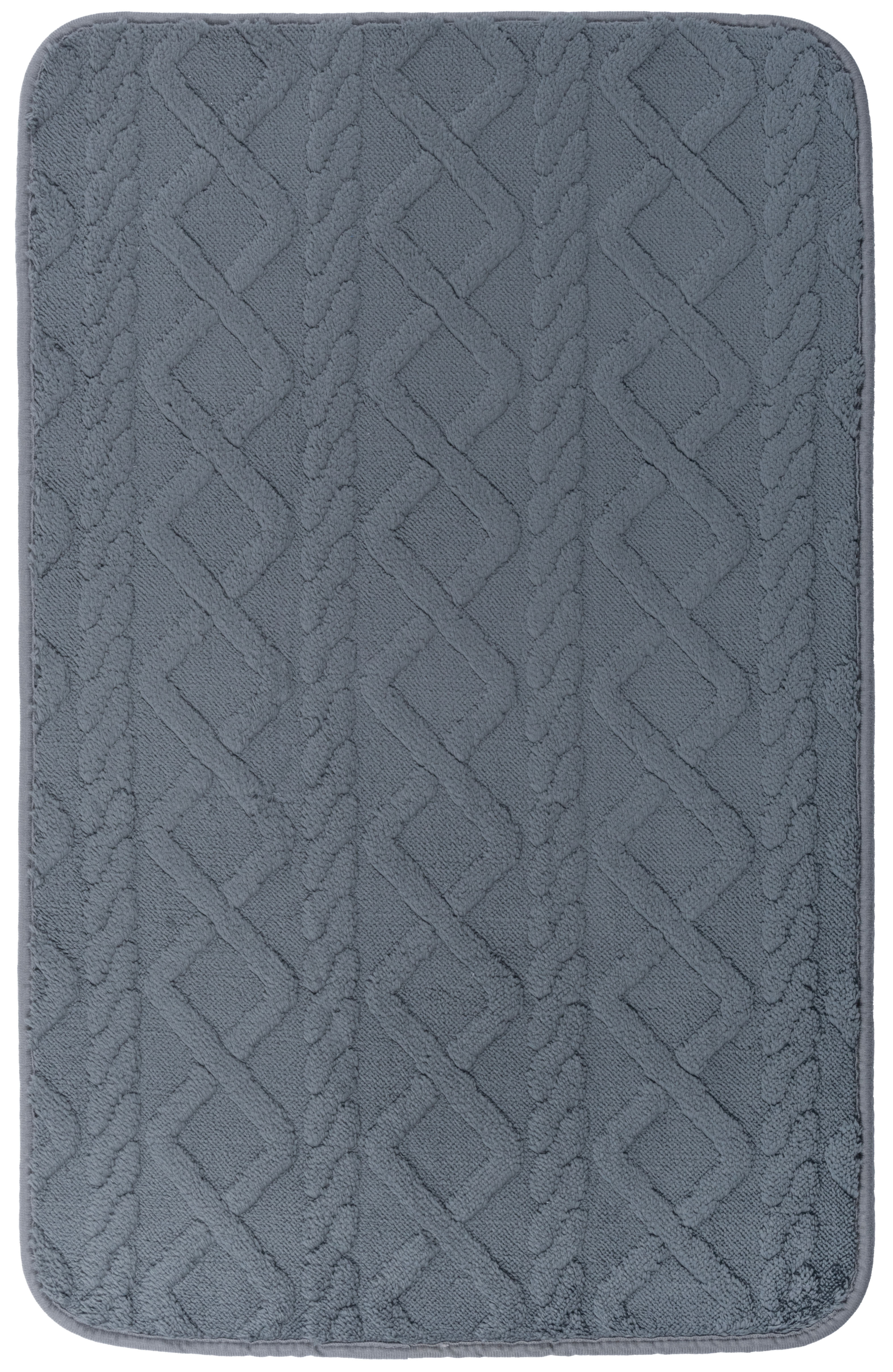 Darmowa Dostawa - Dywanik łazienkowy 80x50 cm prostokątny szary Multi-Decor New Style 508327