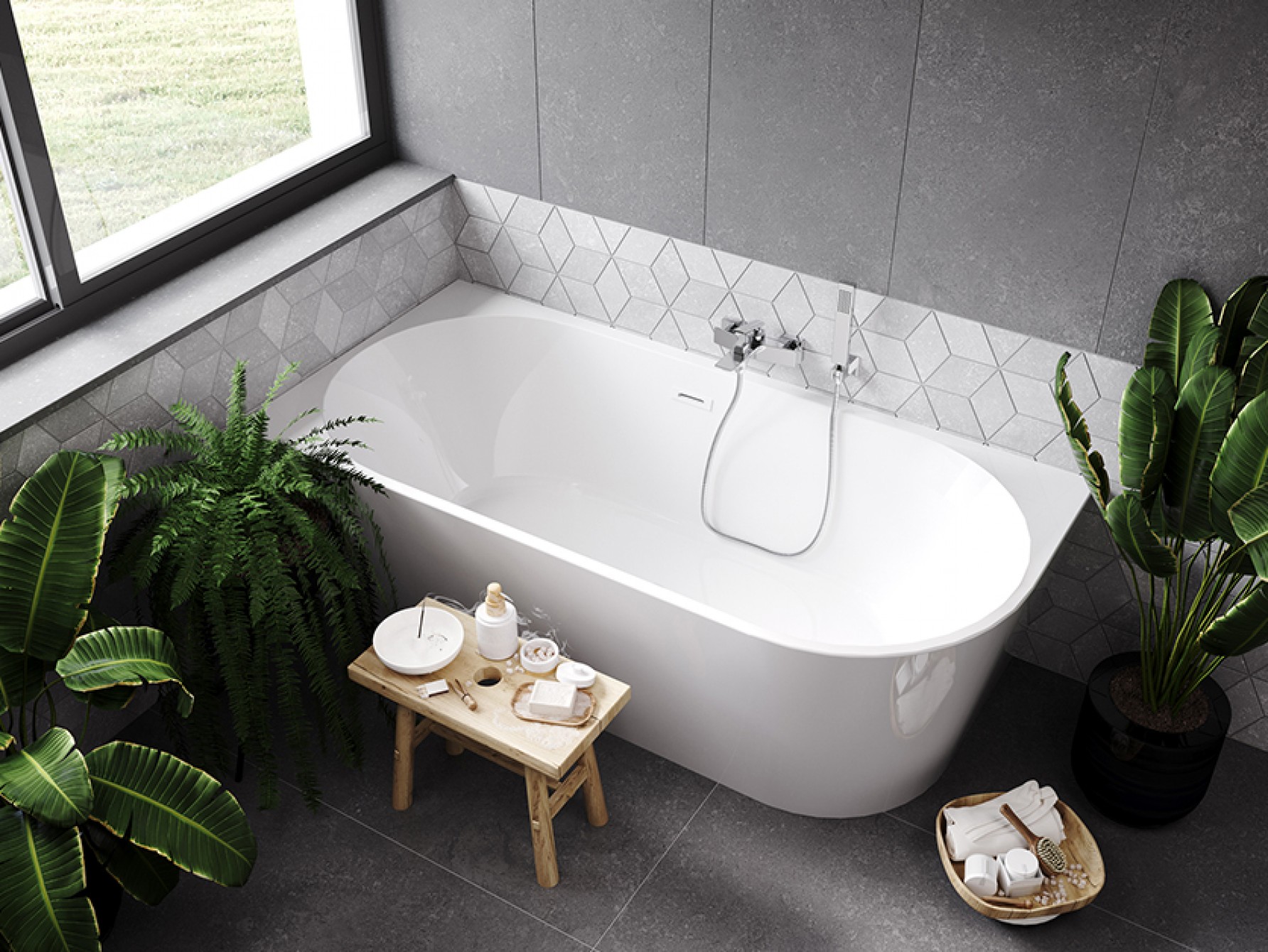 Darmowa Dostawa - Wanna przyścienna 170x80 cm Besco Zoya #WAS170ZLZ