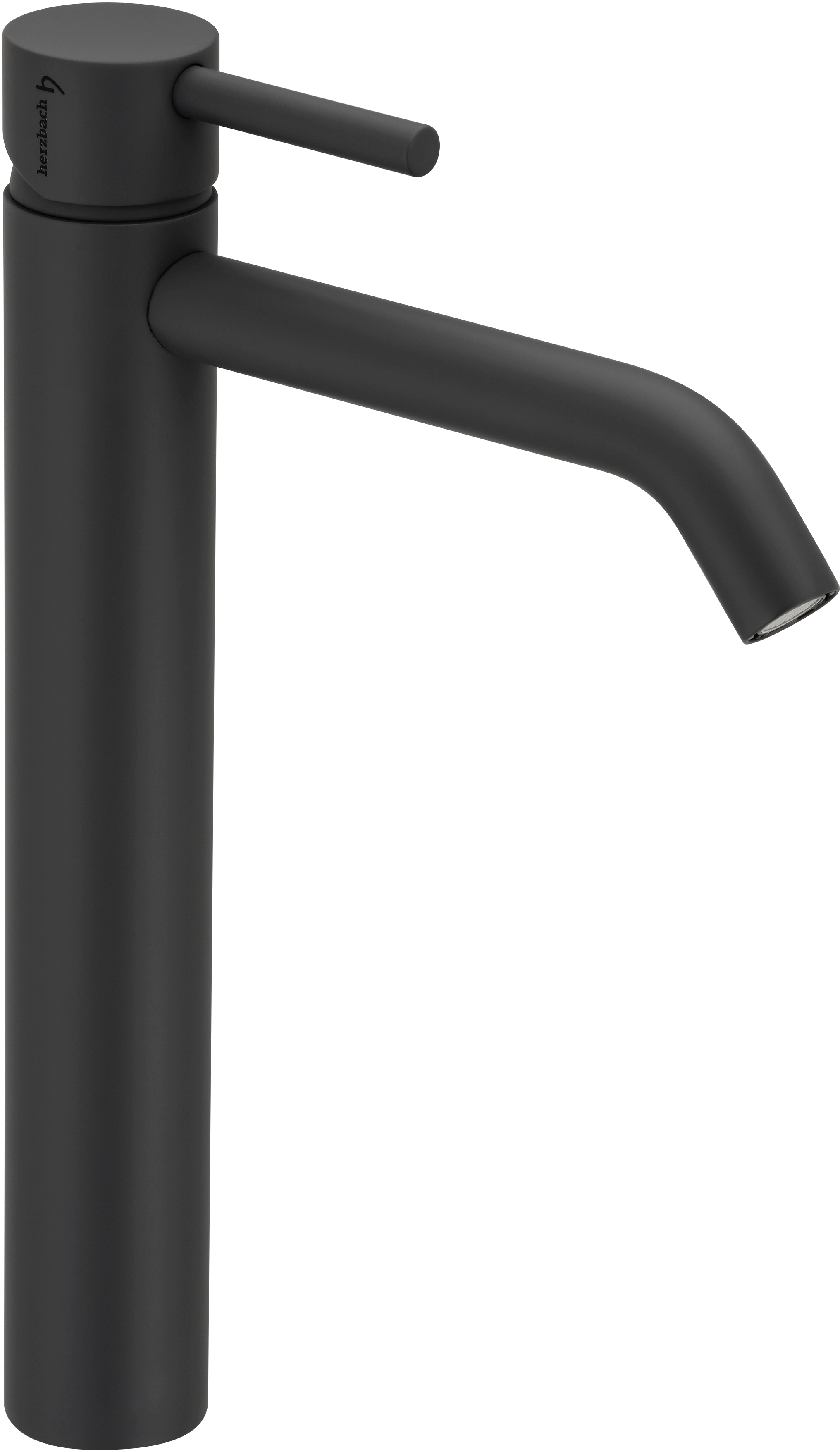 Darmowa Dostawa - Bateria umywalkowa stojąca czarna Herzbach Deep Black 23203200312