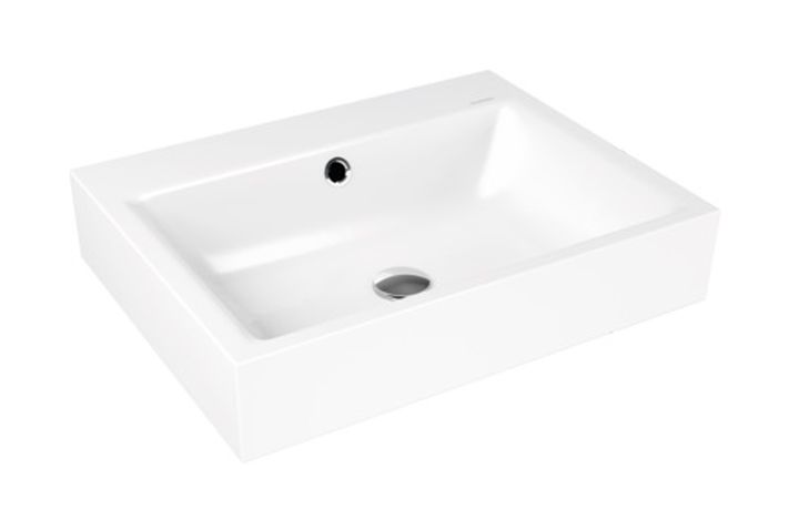 Darmowa Dostawa - Umywalka 60x46 cm prostokątna ścienna biała Kaldewei Puro 901406013001