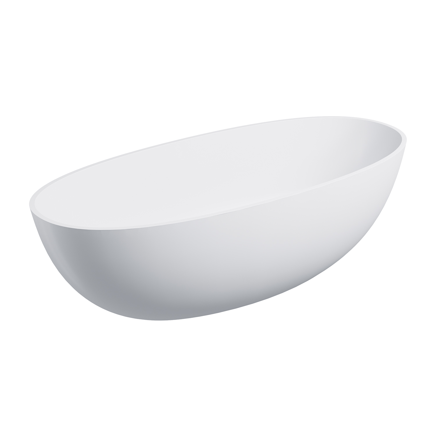 Darmowa Dostawa - Wanna wolnostojąca 175x78 cm owalna biała Omnires Shell M+ SHELL175WWBM