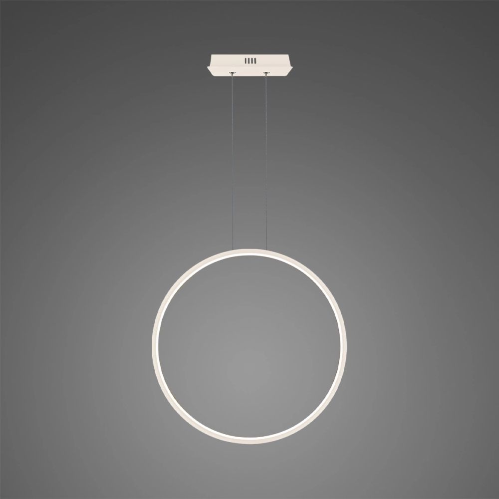Darmowa Dostawa - Lampa wisząca 1x23 W biała Altavola Design Ledowe Okręgi LA073X60in4kwhite