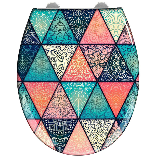 Darmowa Dostawa - Deska sedesowa Wenko Geometry 23569100