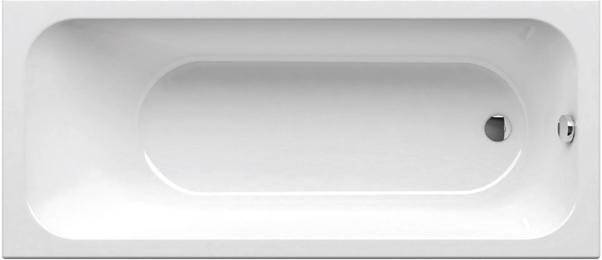 Darmowa Dostawa - Wanna prostokątna 170x75 cm biały Ravak Chrome C741000000