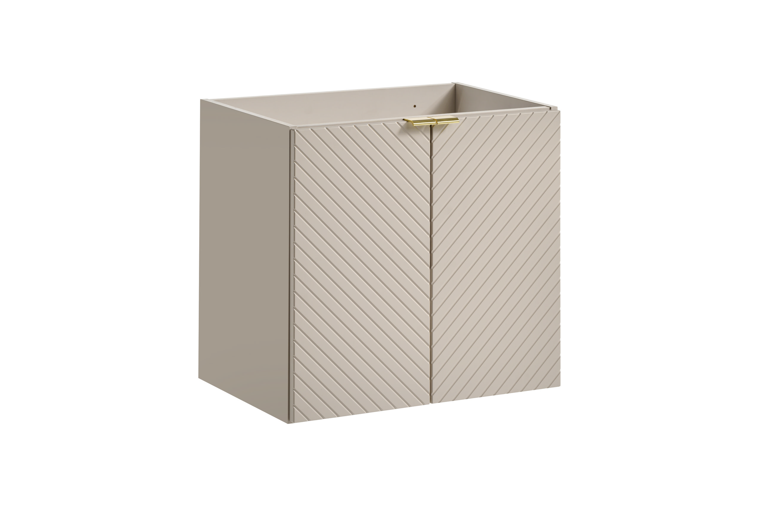 Darmowa Dostawa - Szafka 60x39x57 cm podumywalkowa wisząca beżowa Comad Viva Cashmere VIVACASHMERE82602D