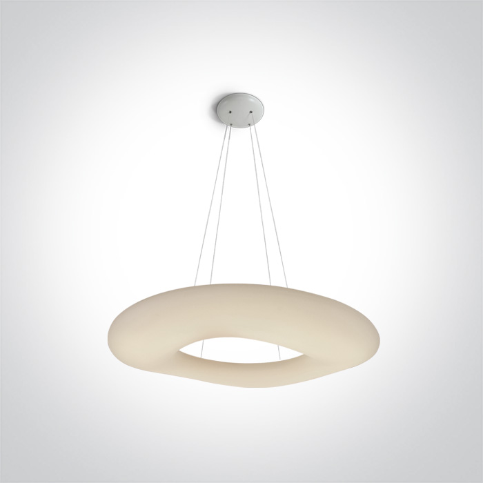 Darmowa Dostawa - Lampa wisząca 1x80 W biała One Light Apidea 63110CW