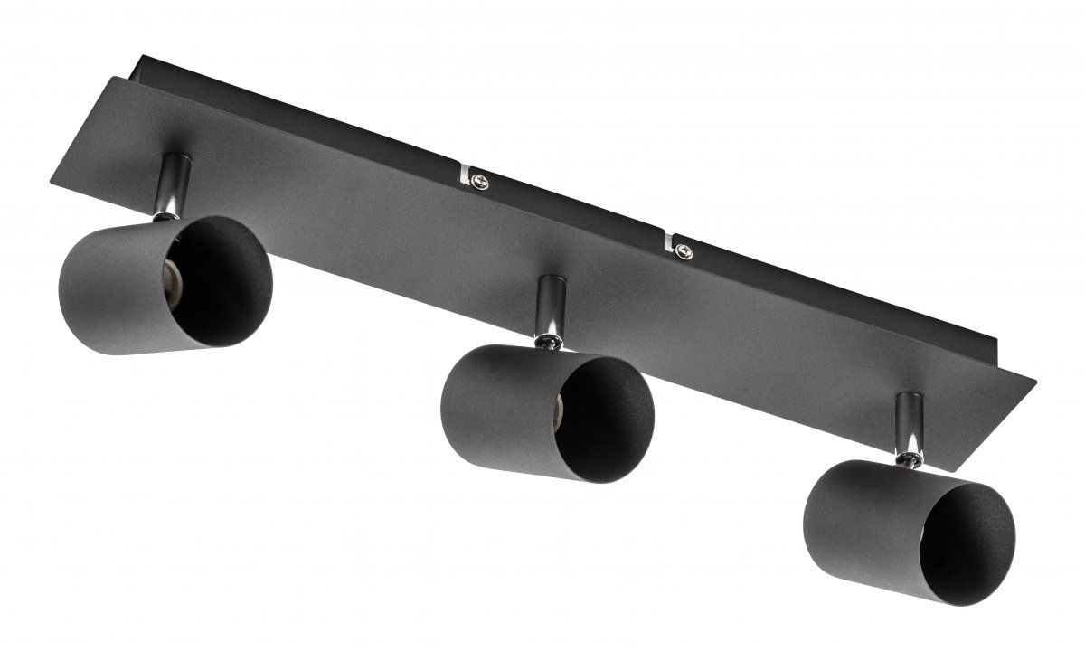 Darmowa Dostawa - Lampa podsufitowa 3x20 W czarna GTV Veneto OSVEN20WO310
