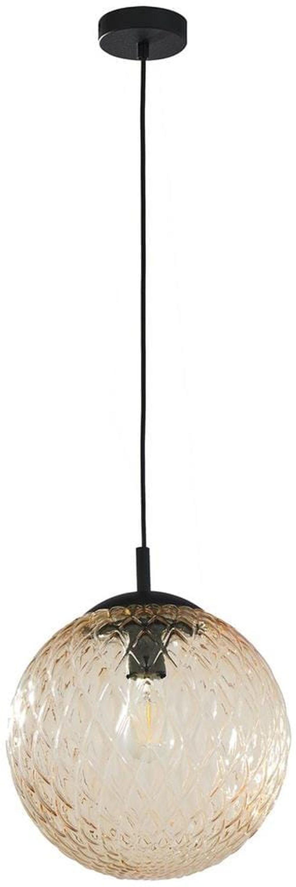 Darmowa Dostawa - Lampa wisząca 1x15 W czarna TK Lighting Cadix 6345