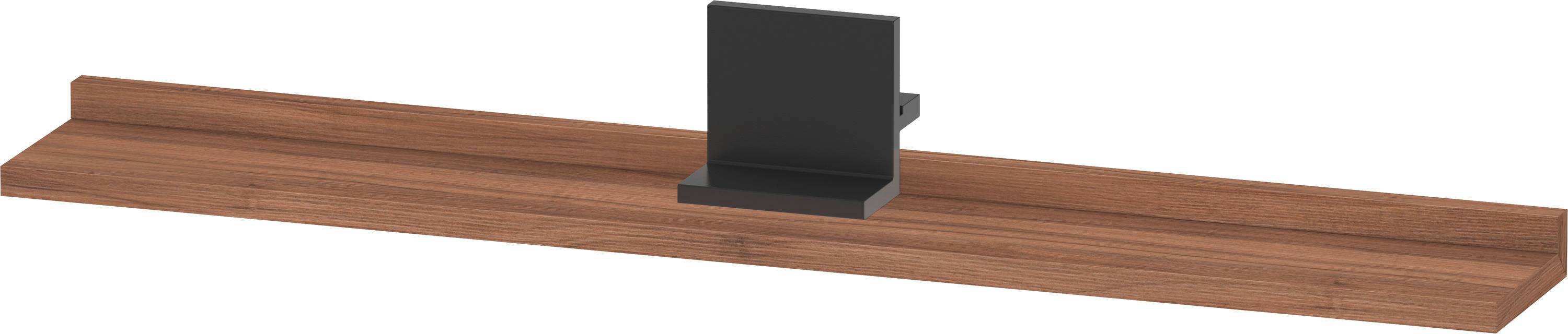 Darmowa Dostawa - Półka 80 cm czarna-orzech Duravit Sivida SV74320BD790000