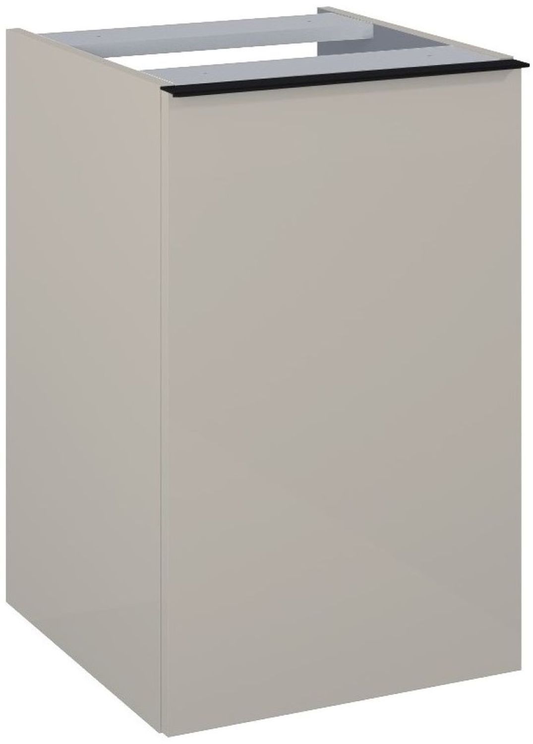 Darmowa Dostawa - Szafka 40x44.9x63.5 cm boczna wisząca beżowa Elita Look RE080402027020