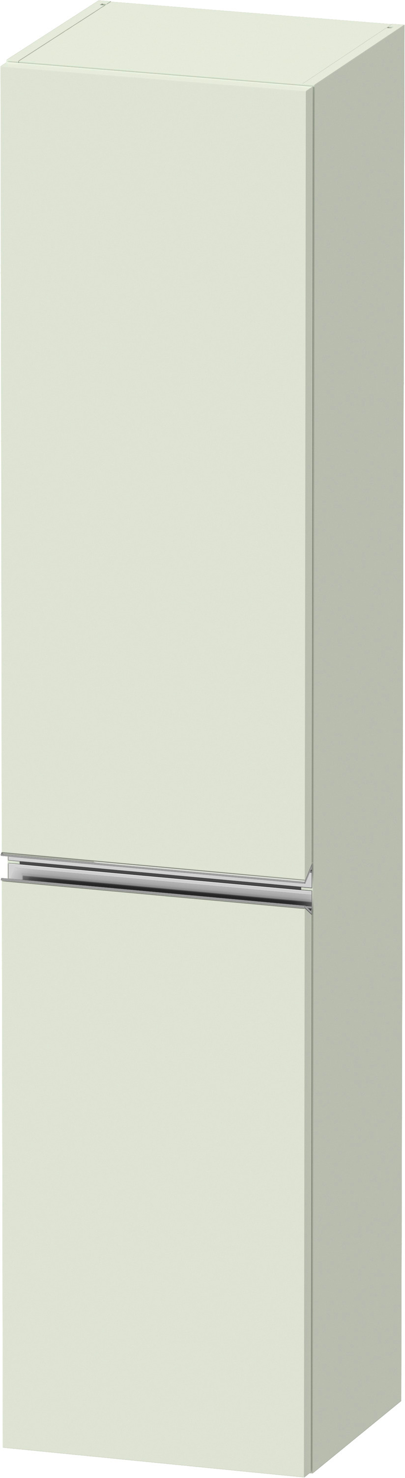 Darmowa Dostawa - Szafka 40x37.4x176 cm boczna wisząca zielona-chrom Duravit Sivida SV1370L10HH0000