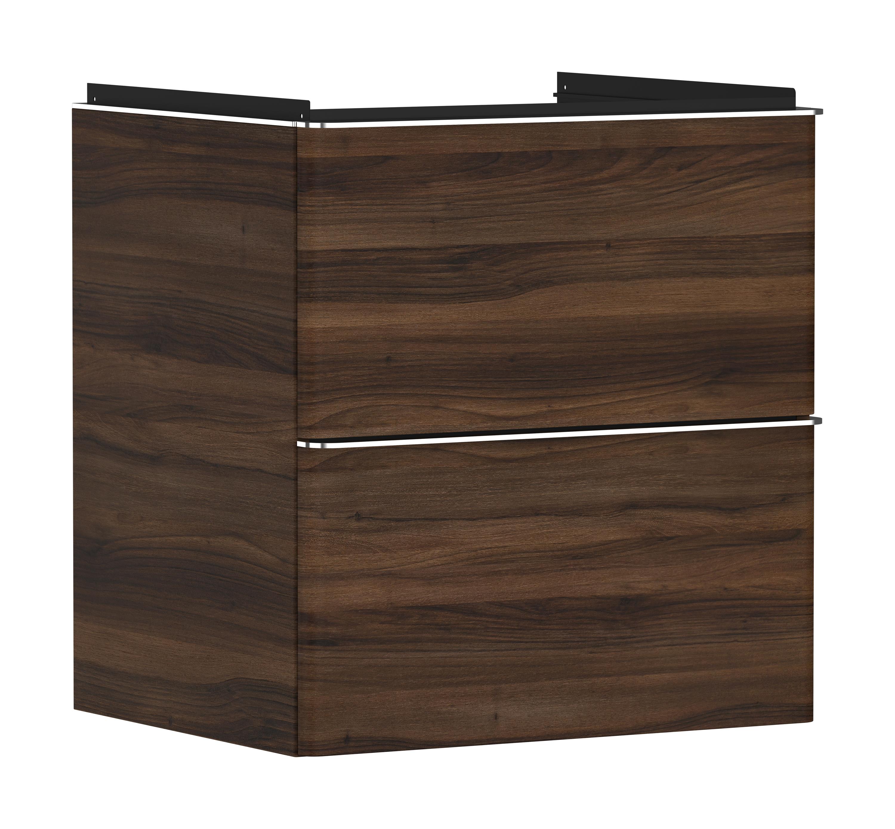 Darmowa Dostawa - Szafka 58x49.5x60.5 cm podumywalkowa wisząca orzech Hansgrohe Xelu Q 54026000